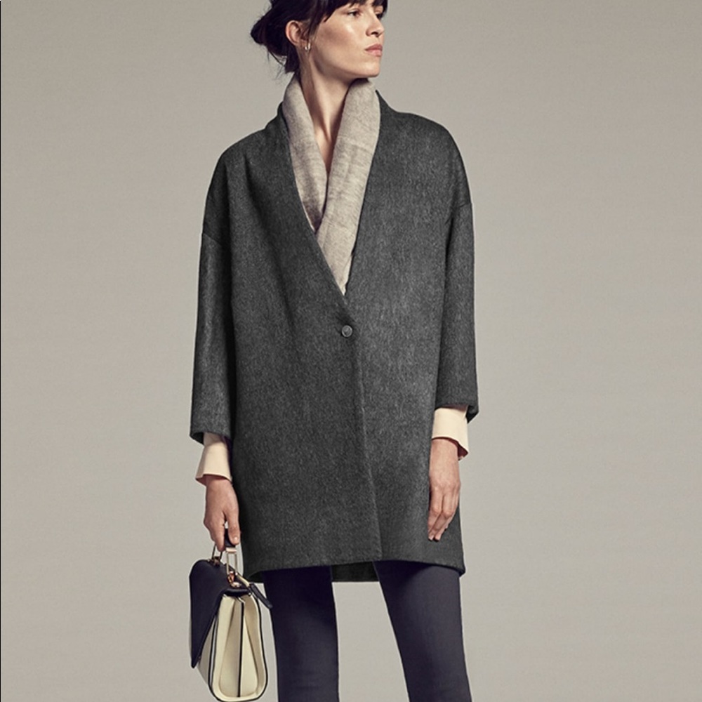 MMLafleur The Tompkins Coat in Dark Ash